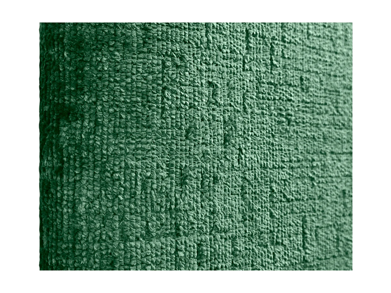 DHOME Tête de Lit Laine Naturelle 150x105cm avec Pieds de Lit 150 - Vert