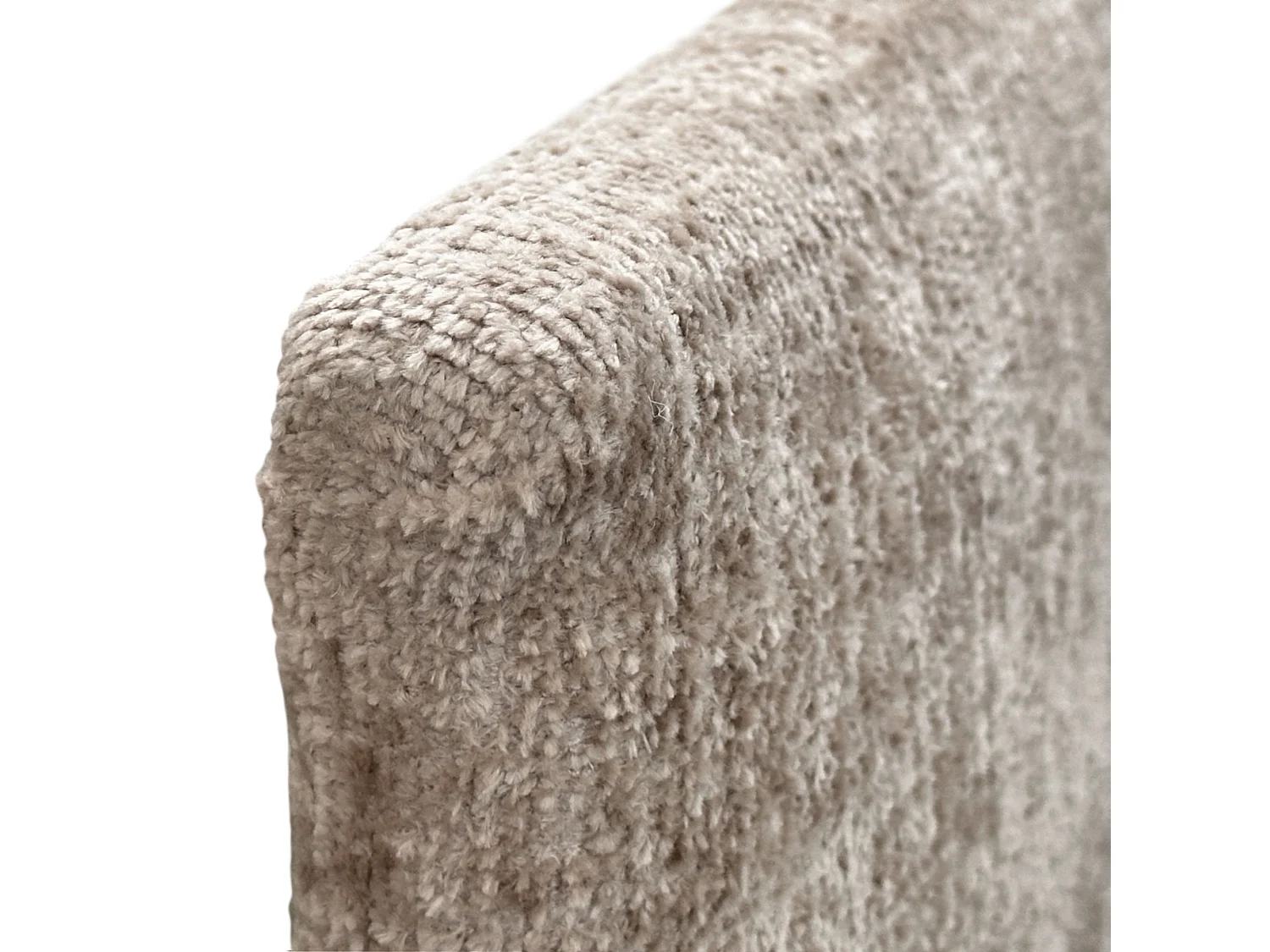 DHOME Kopfteil aus Naturwolle, 145 x 60 cm, für Betten 140/135 – Beige