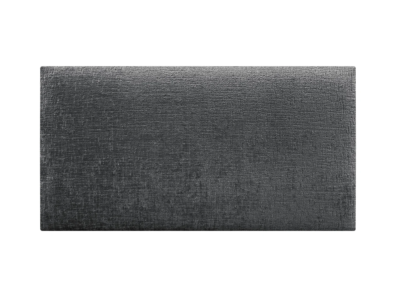 DHOME Tête de Lit en laine naturelle 95x50cm pour Lits 90 - Gris foncé
