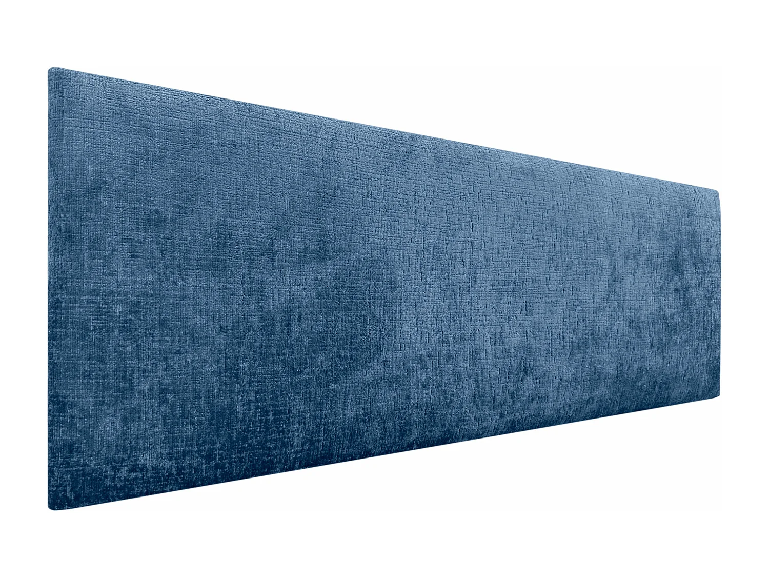 DHOME Kopfteil aus Naturwolle, 150 x 50 cm, für 150 Betten – Blau
