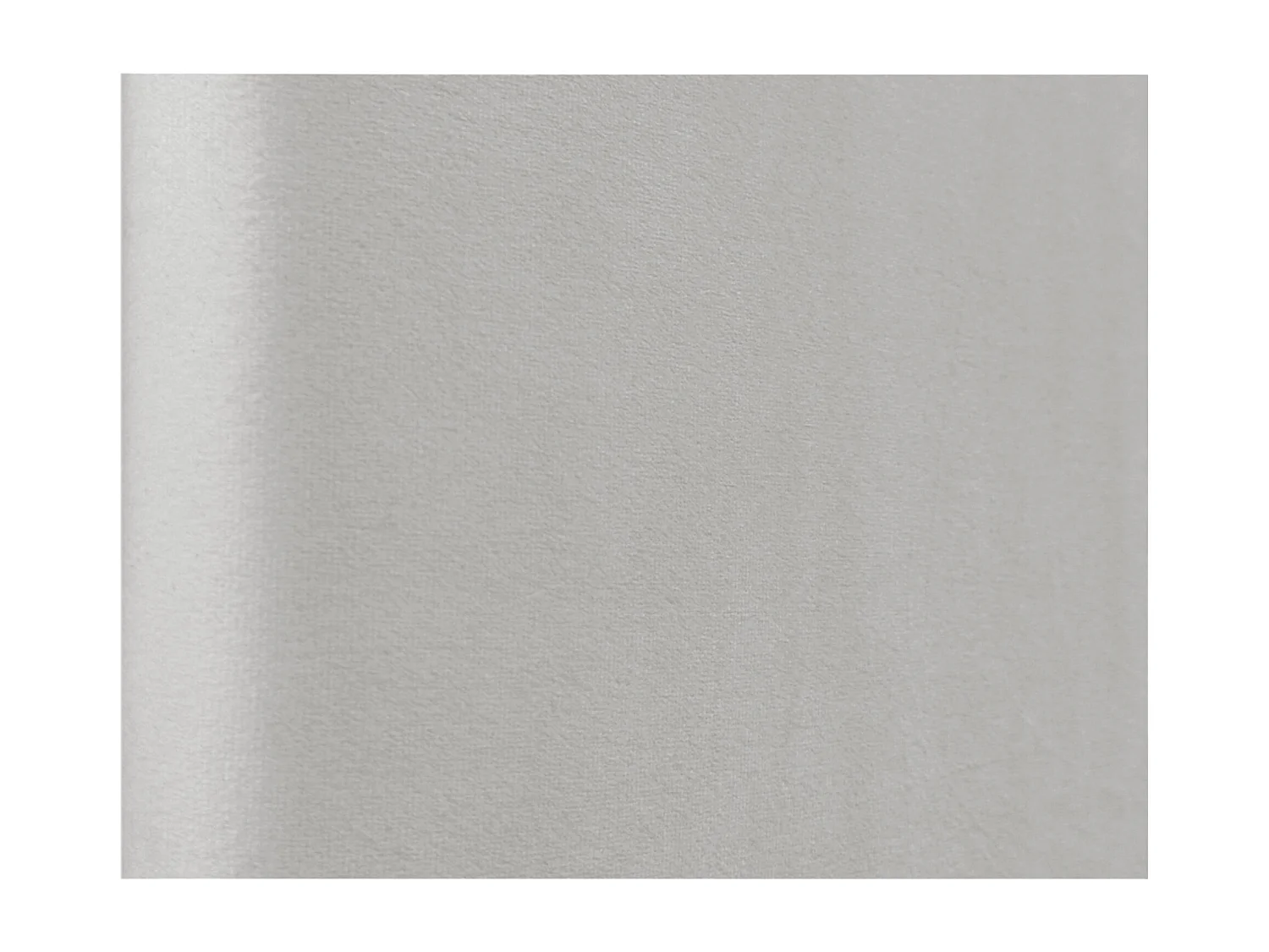 DHOME Tête de Lit Velours Lisse 80x60 Lits 80/90 - Blanc