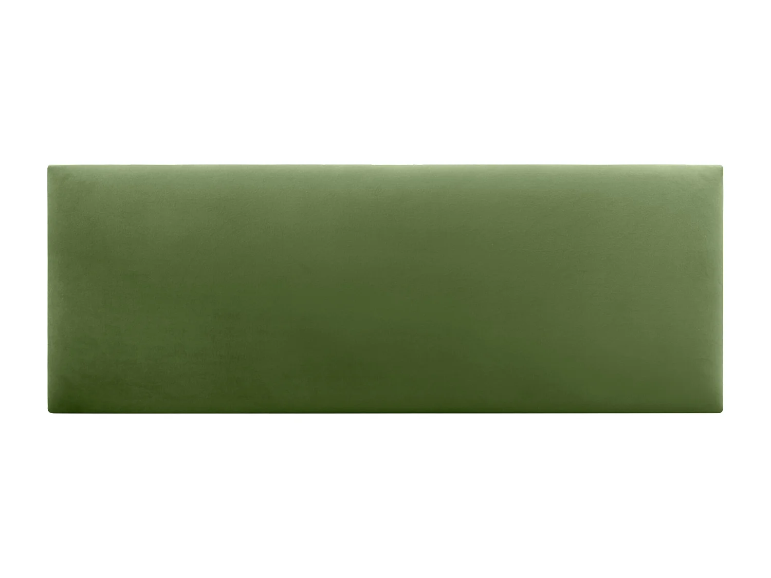 DHOME Tête de Lit Velours Lisse 150x60 Lits 150/160 - Vert Jungle