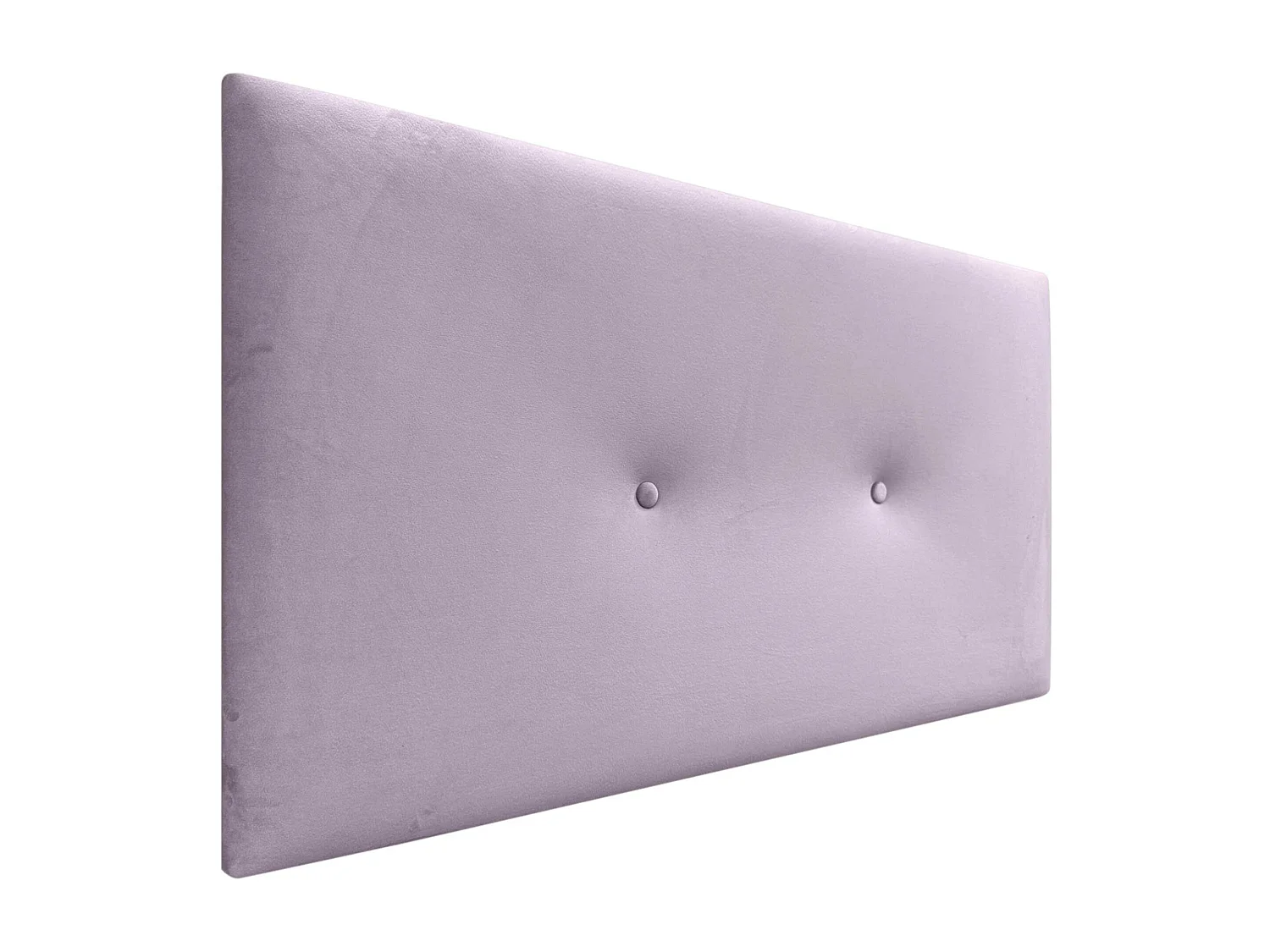 DHOME Glad fluwelen hoofdeinde met knopen 80x50 bedden 80/90 - Zalm