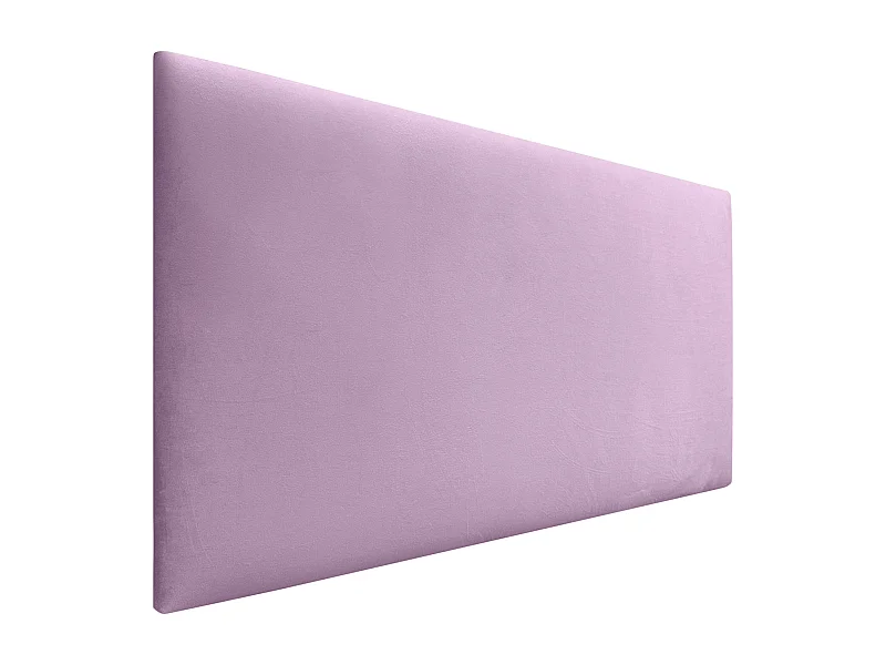 DHOME Tête de Lit Velours Lisse 80x50 Lits 80/90 - Rose