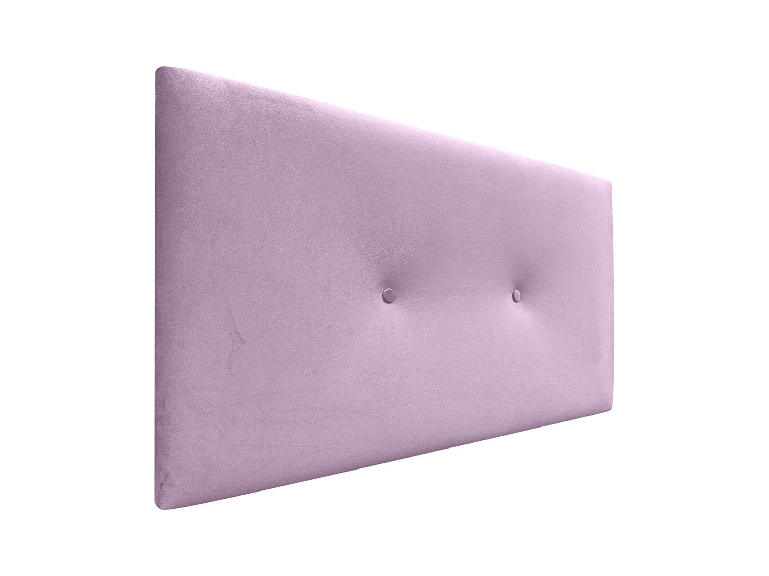 DHOME Tête de Lit Velours Lisse avec Boutons 80x60 Lits 80/90 - Rose