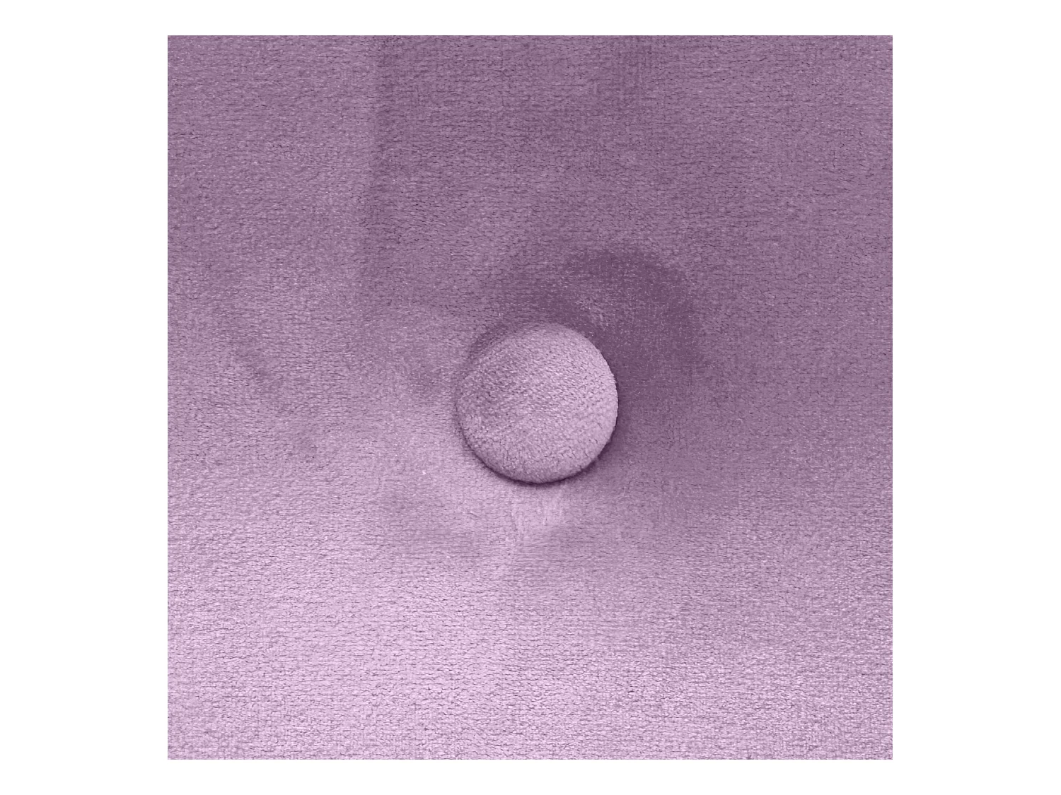 DHOME Kopfteil aus glattem Samt mit Knöpfen, 95 x 60 cm, Betten 80/90 – Rosa