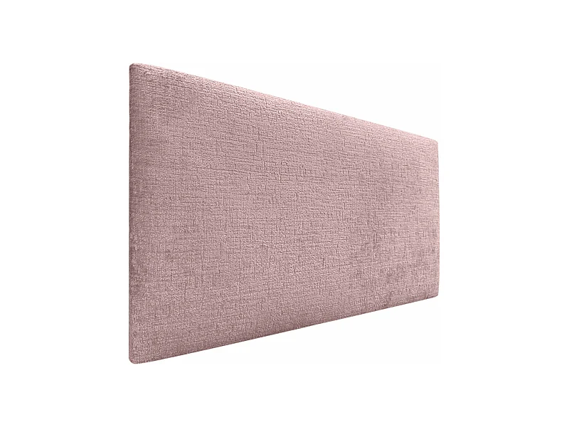 DHOME Tête de Lit en laine naturelle 105x50cm pour Lits 105 - Saumon