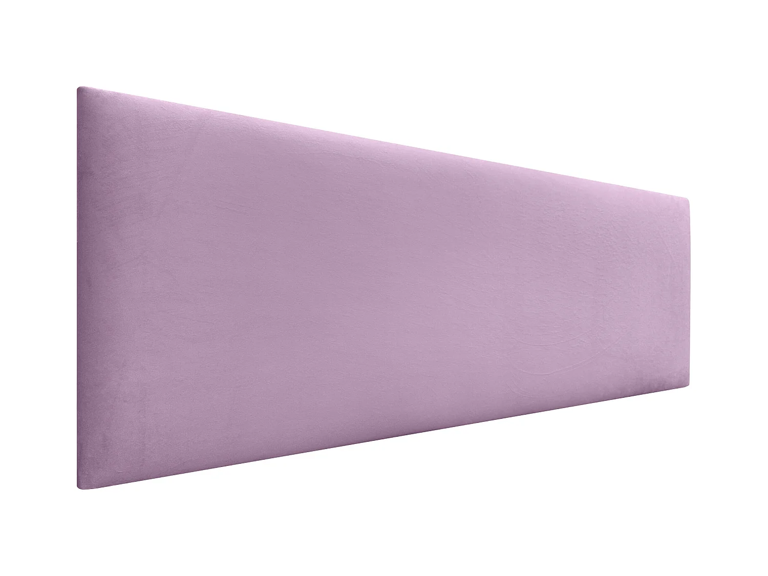 DHOME Tête de Lit Velours Lisse 135x60 Lits 120/135/140 - Rose