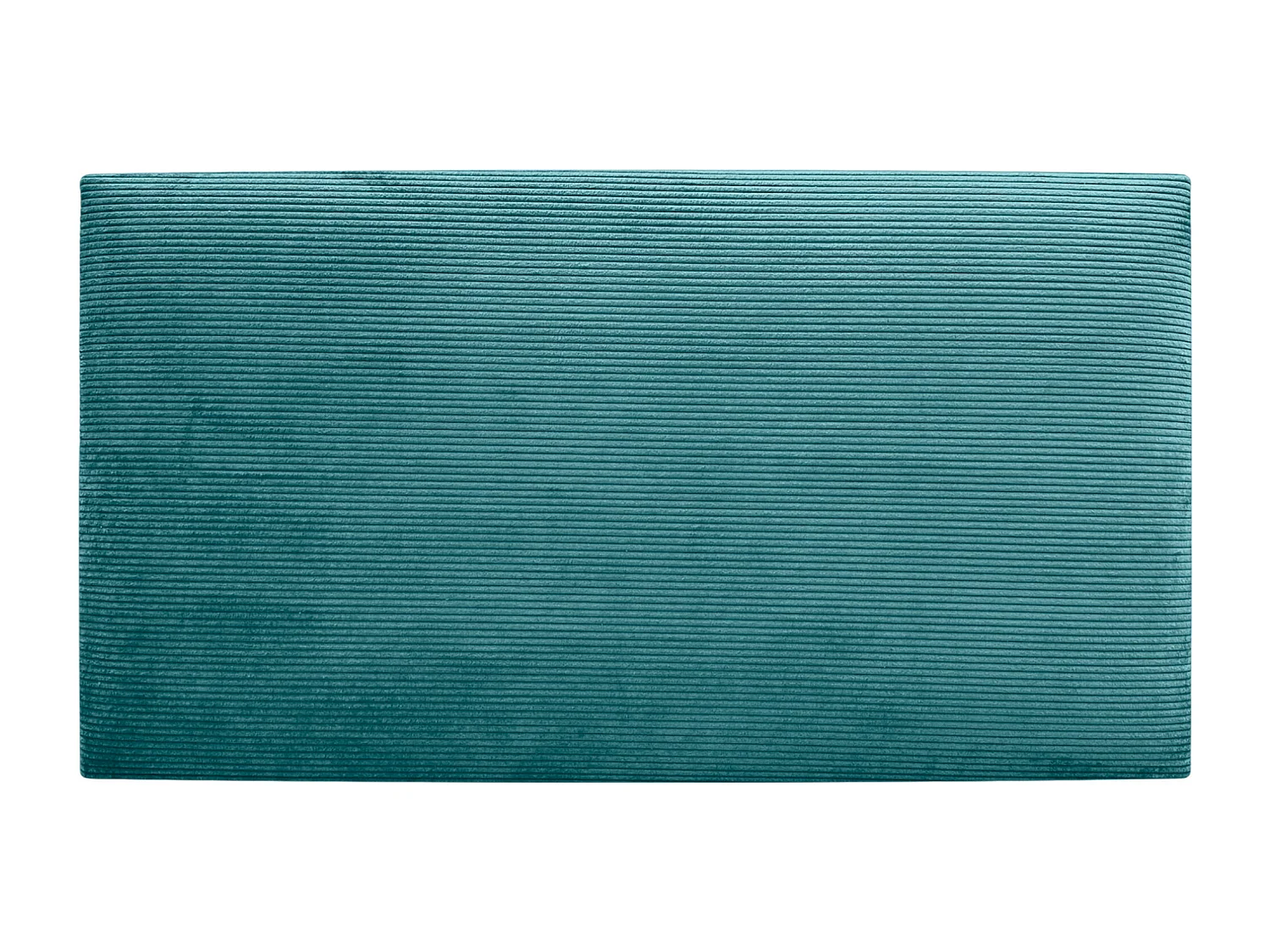 DHOME Tête de Lit Velours Côtelé Uni 90x50 Lits 80/90 - Turquoise