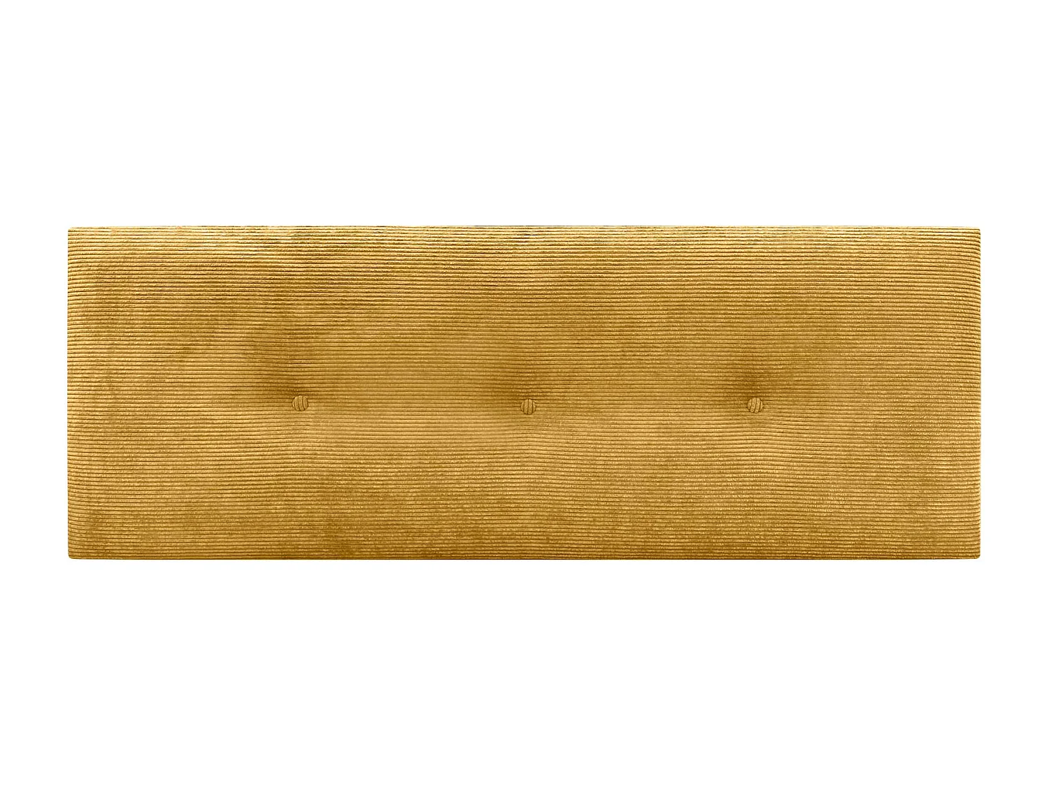 DHOME Cabeceira de veludo liso com botões 160x115 com pernas de cama 150/160 - Azul