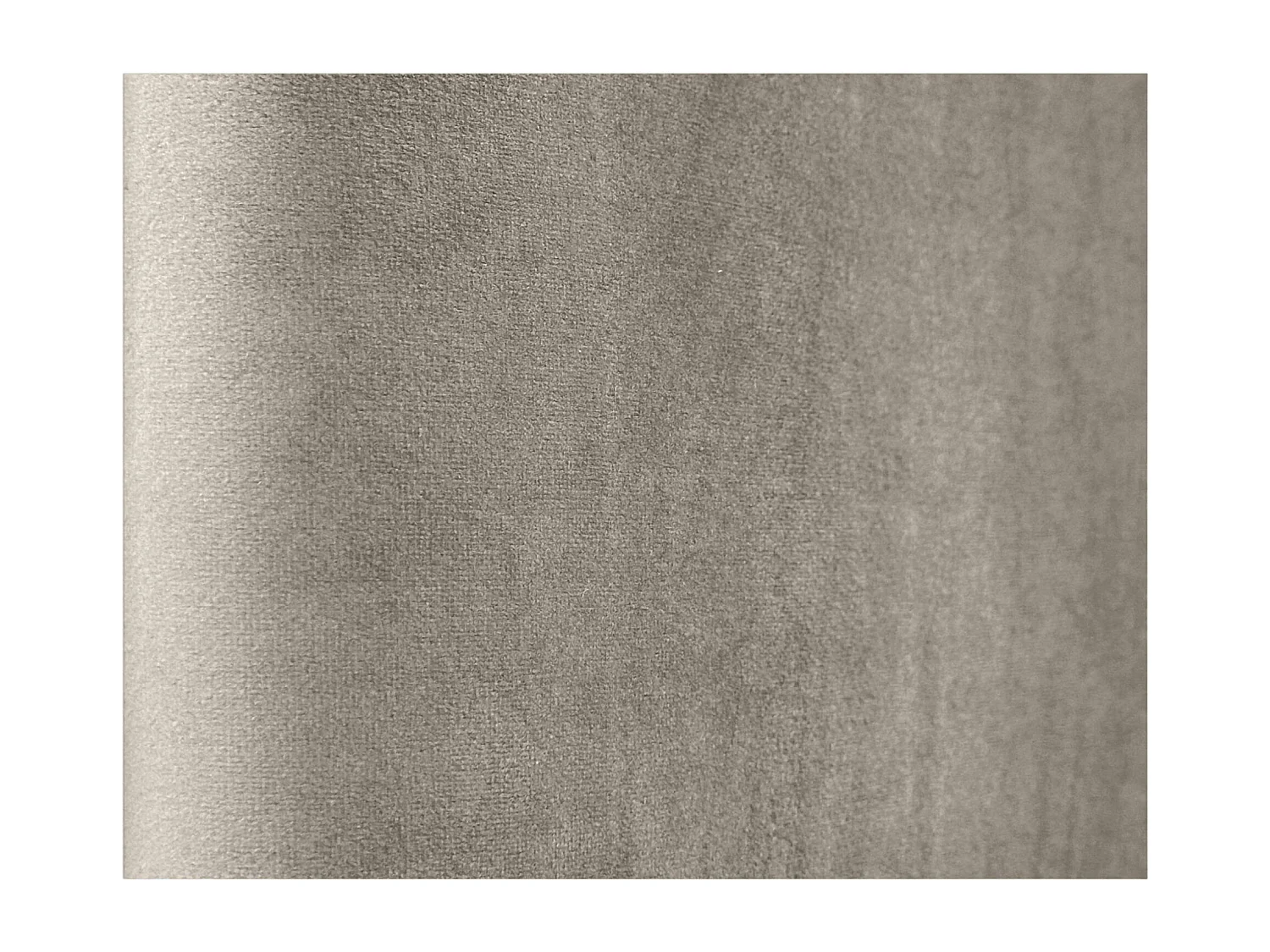 DHOME Kopfteil aus glattem Samt, 105 x 50, Betten 105 – Braun