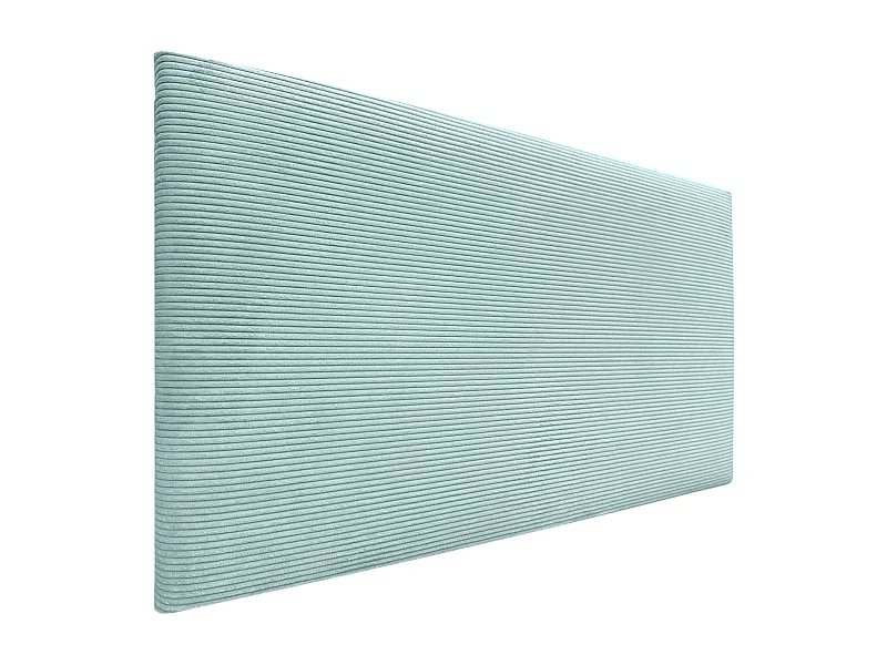 DHOME Plain Cord-Kopfteil 95x60 Betten 80/90 – Aqua Green