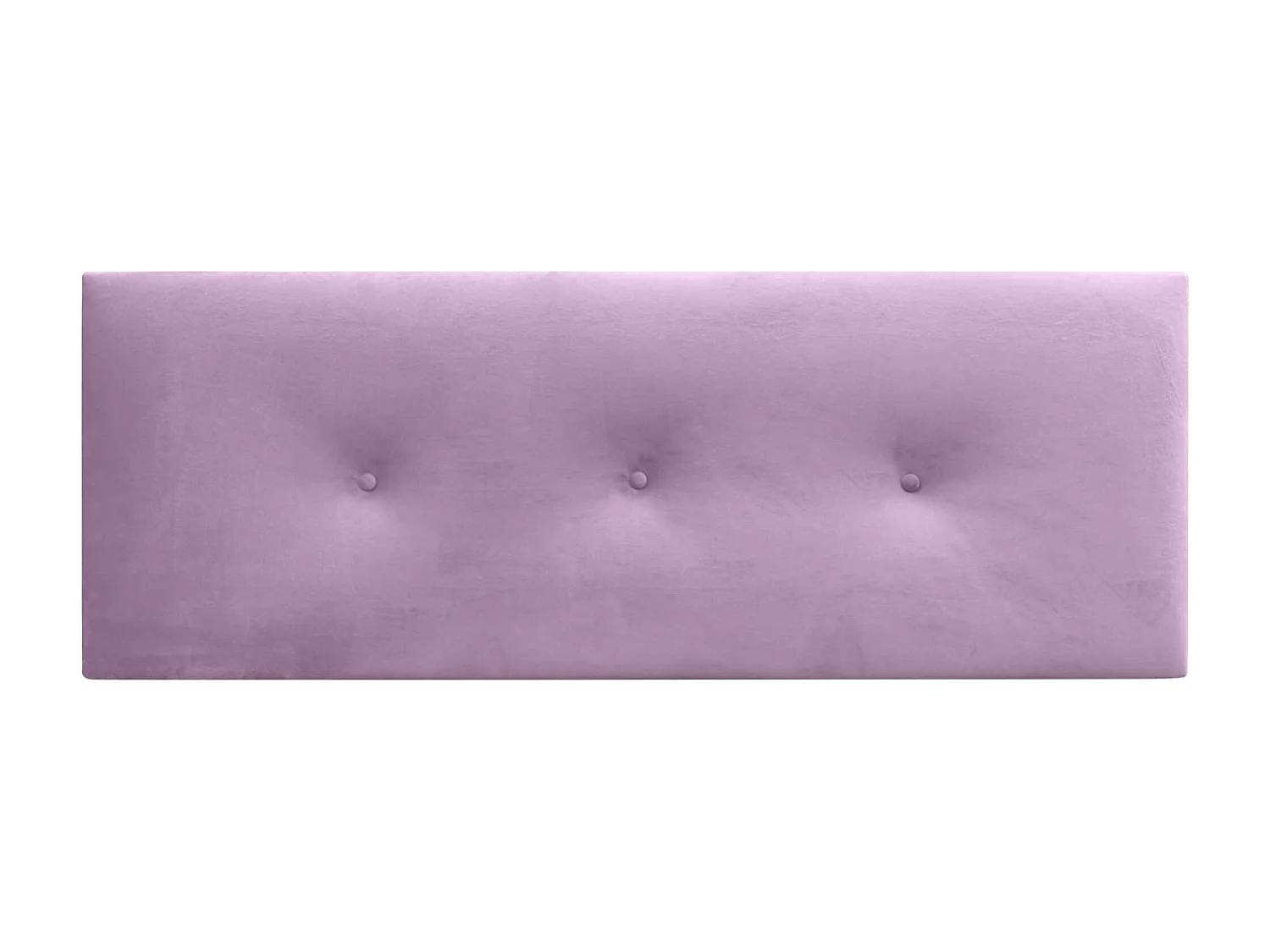 DHOME Tête de Lit Velours Lisse avec Boutons 135x60 Lits 120/135/140 - Rose