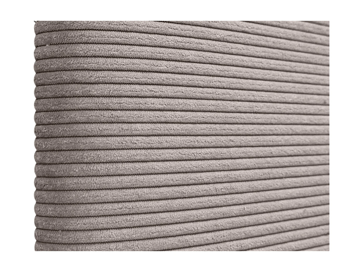 DHOME Tête de Lit Velours Côtelé Uni avec Boutons 90x60 Lits 80/90 - Marron