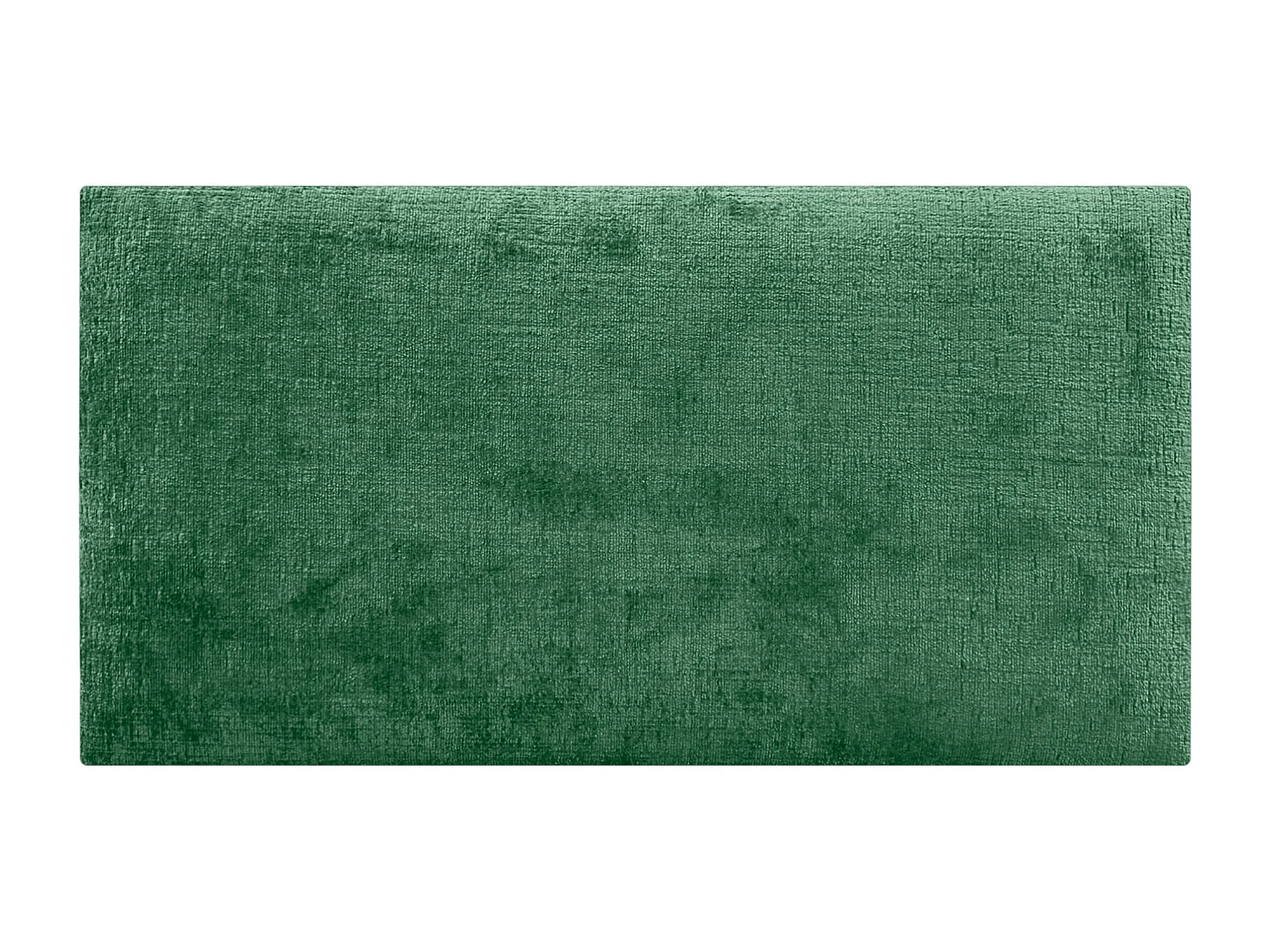 DHOME Tête de Lit en laine naturelle 110x50cm pour Lit 105/110 - Vert