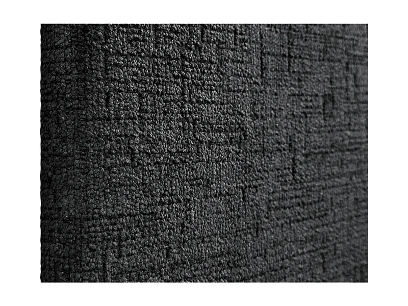 DHOME Kopfteil aus Naturwolle, 80 x 60 cm, für 80/90 Betten – Schwarz