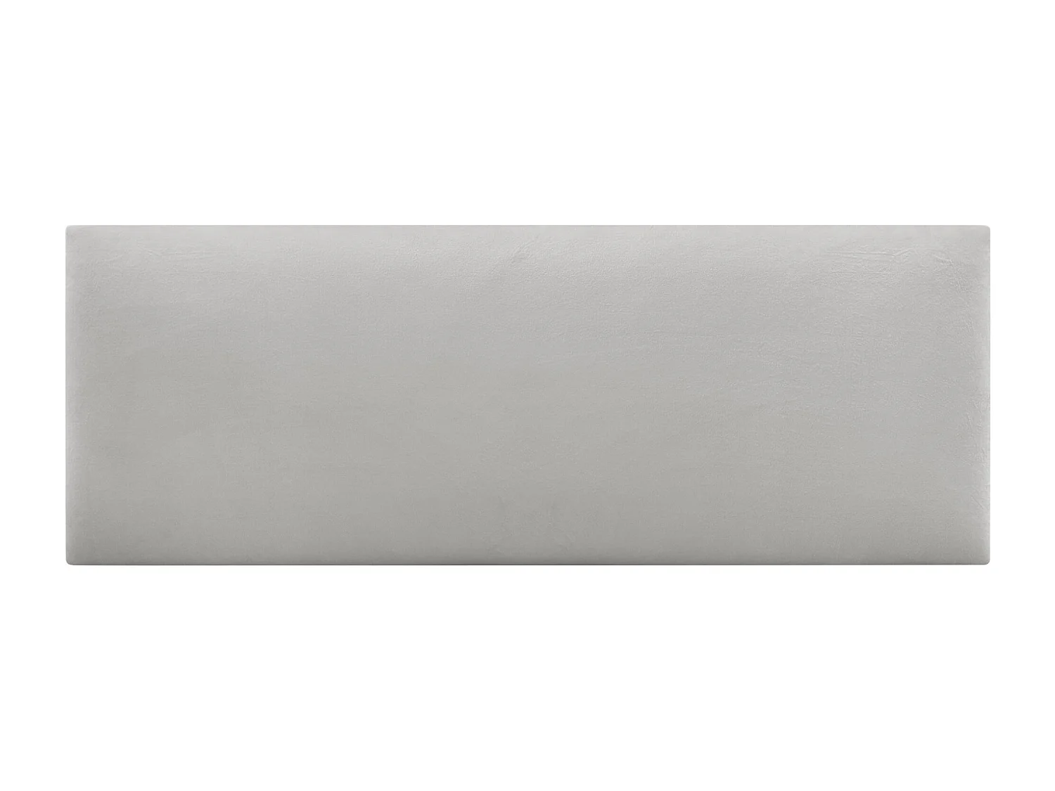 DHOME Tête de Lit Velours Lisse 160x60 Lits 150/160 - Blanc