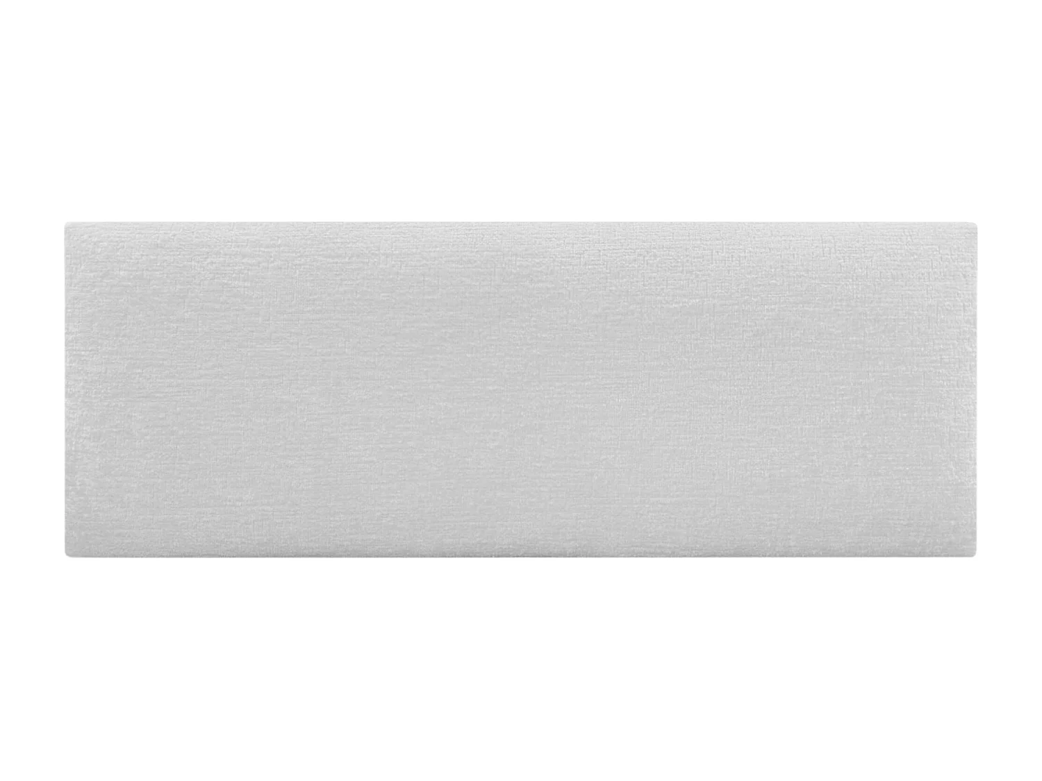 DHOME Kopfteil aus Naturwolle, 160 x 60 cm, für 150/160 Betten – Weiß