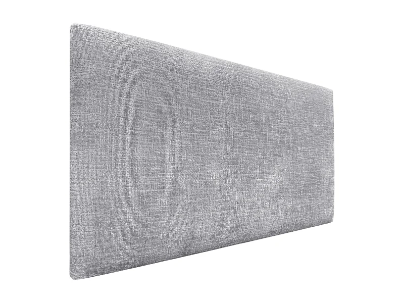 DHOME hoofdeinde van natuurlijke wol 90x50cm voor 80/90 bedden - lichtgrijs