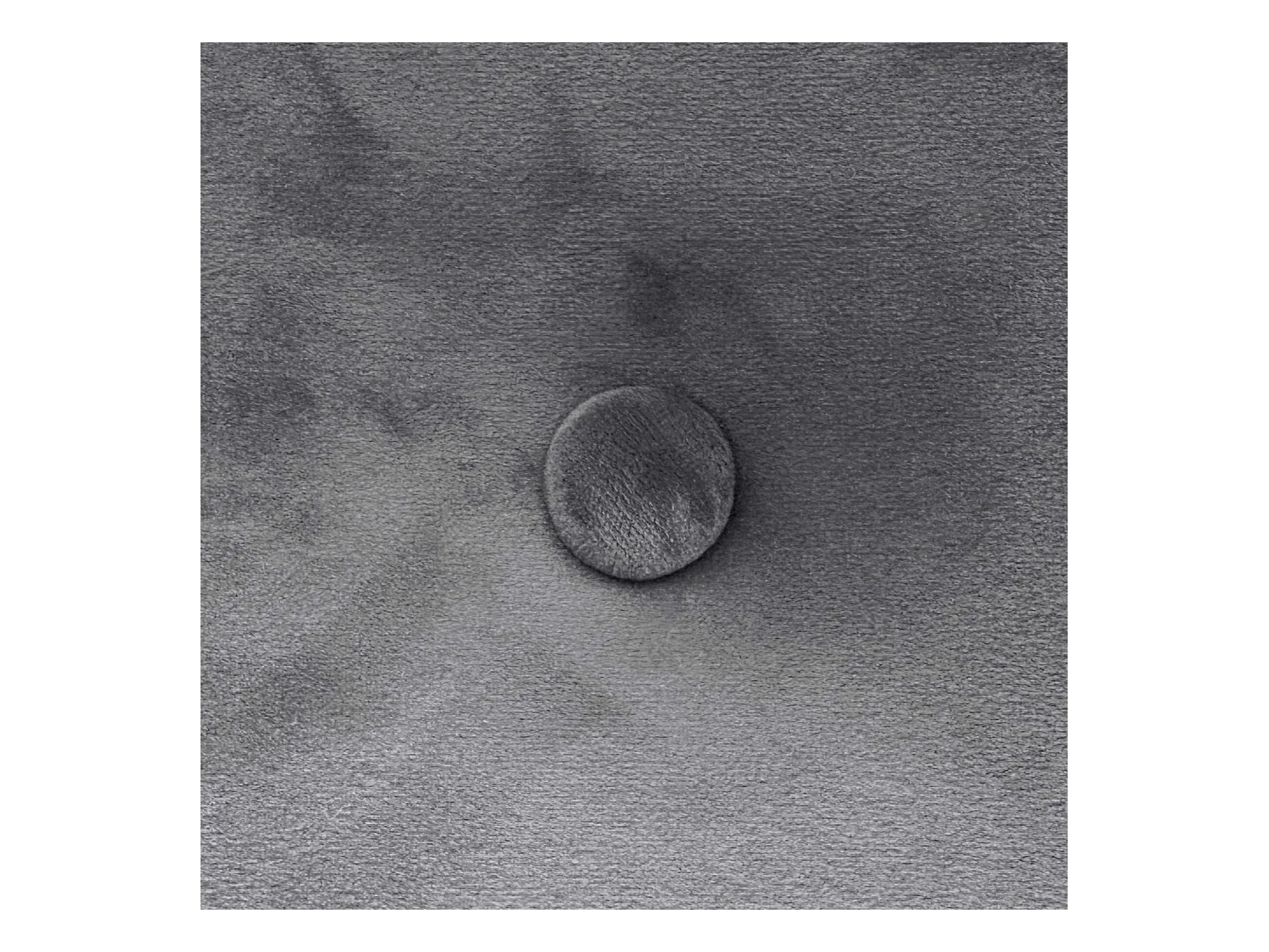DHOME Tête de Lit Velours Lisse avec Boutons 150x60 Lits 150/160 - Gris Cendré