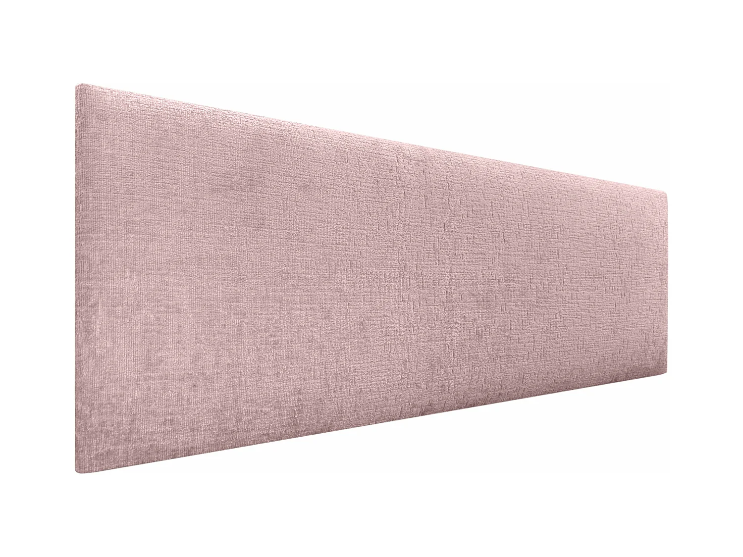 DHOME Tête de Lit en laine naturelle 145x50cm pour Lit 140/135 - Saumon