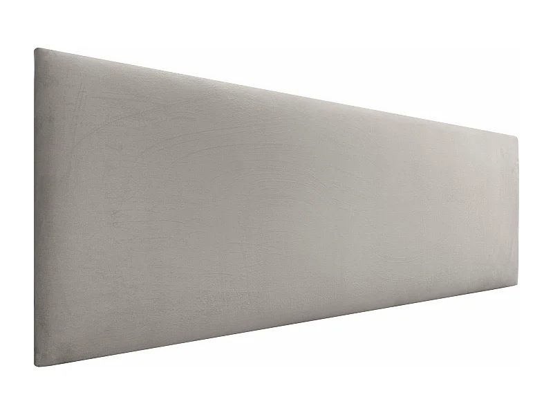 DHOME Tête de Lit Velours Lisse 160x50 Lits 150/160 - Beige