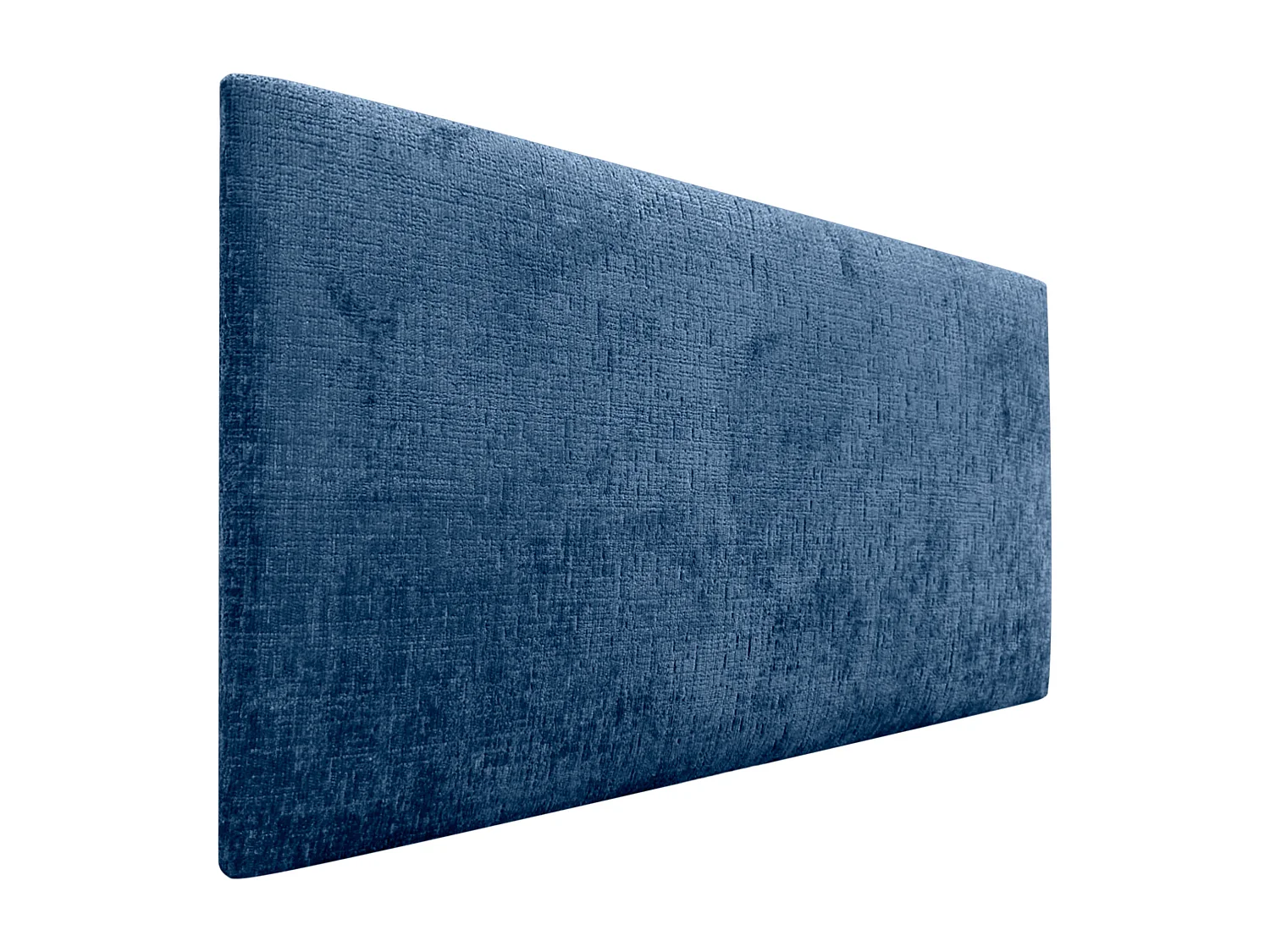 DHOME Tête de Lit en laine Naturelle 95x50cm pour Lit 90 - Bleu