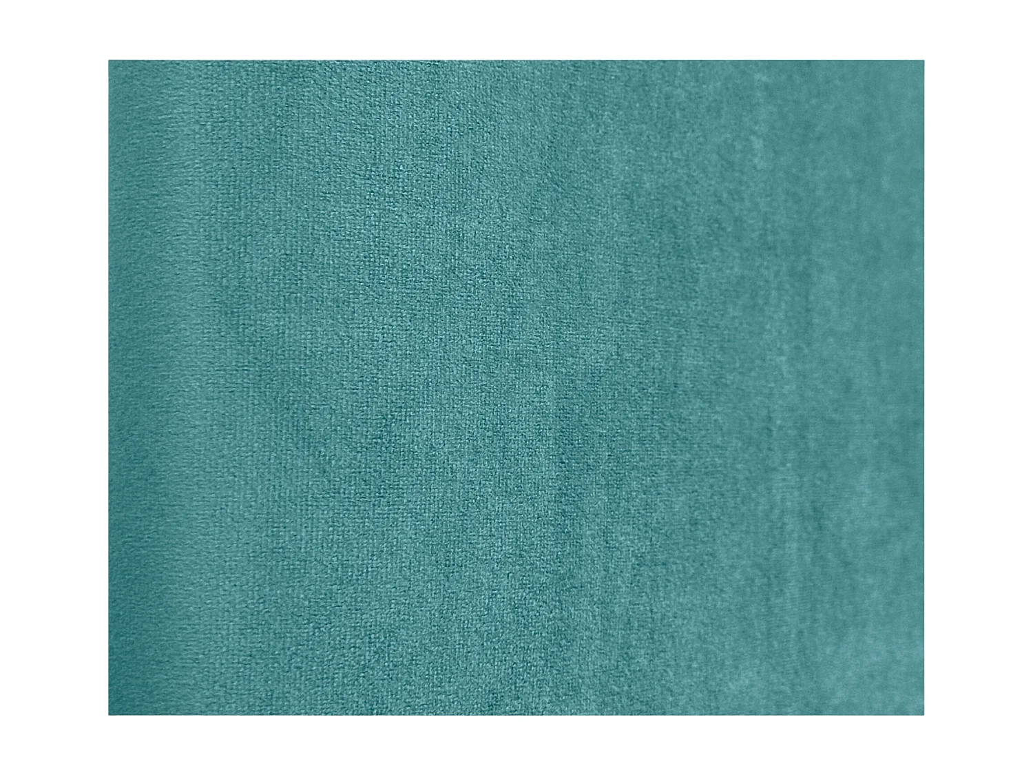 DHOME Tête de Lit Velours Lisse 160x115 avec Pieds de Lit 150/160 - Turquoise