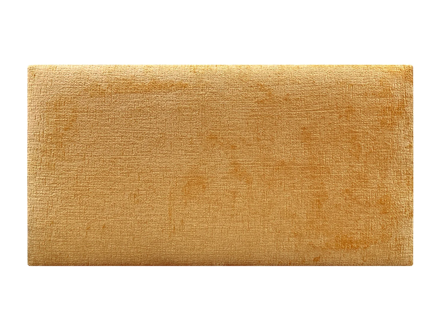 DHOME Hoofdeinde van natuurlijke wol 80x60cm voor 80/90 bedden - Mosterd