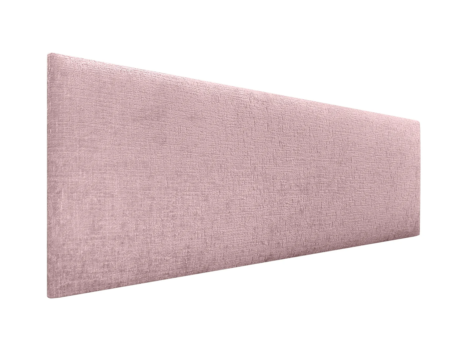 DHOME Tête de Lit en laine naturelle 135x50cm pour Lit 120/135 - Saumon