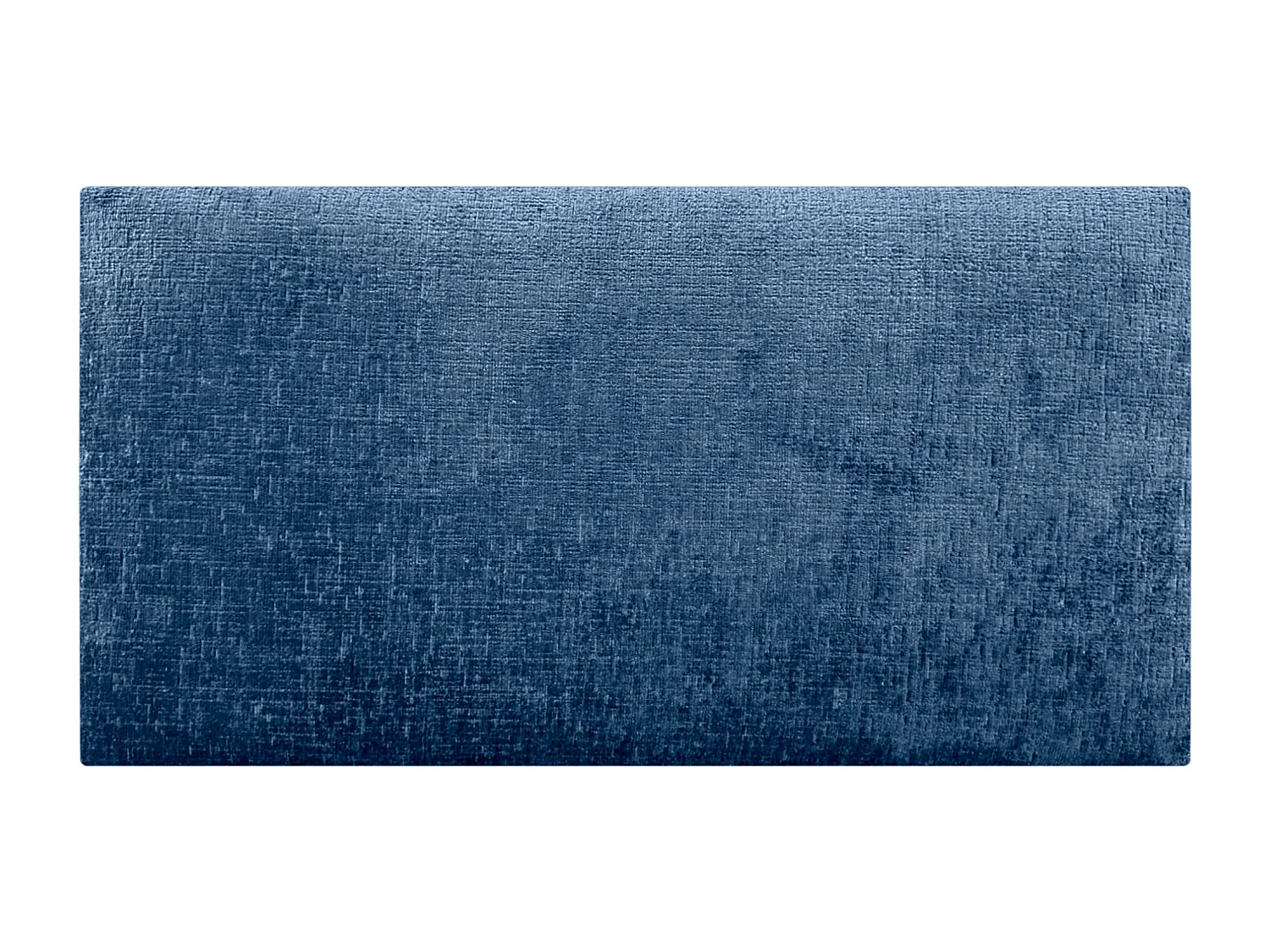 DHOME Tête de Lit en laine naturelle 110x50cm pour Lit 105/110 - Bleu