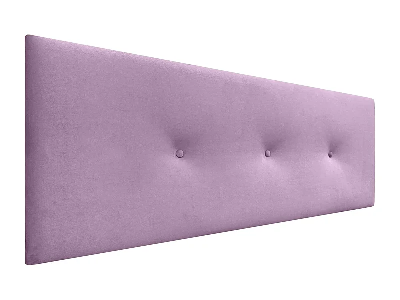 DHOME Kopfteil aus glattem Samt mit Knöpfen, 160 x 60, Betten 150/160 – Rosa