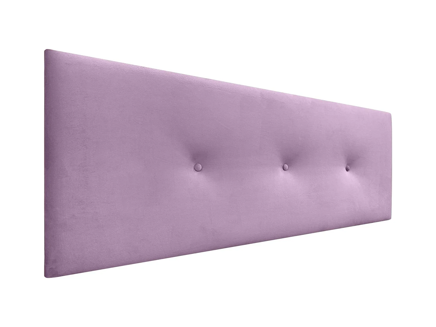 DHOME Tête de Lit Velours Lisse avec Boutons 160x60 Lits 150/160 - Rose