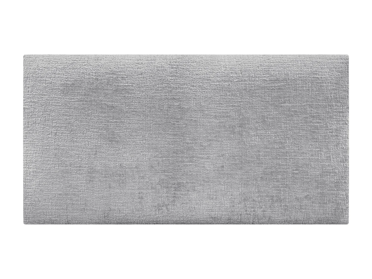 DHOME Tête de Lit en laine naturelle 110x50cm pour Lit 105/110 - Gris clair