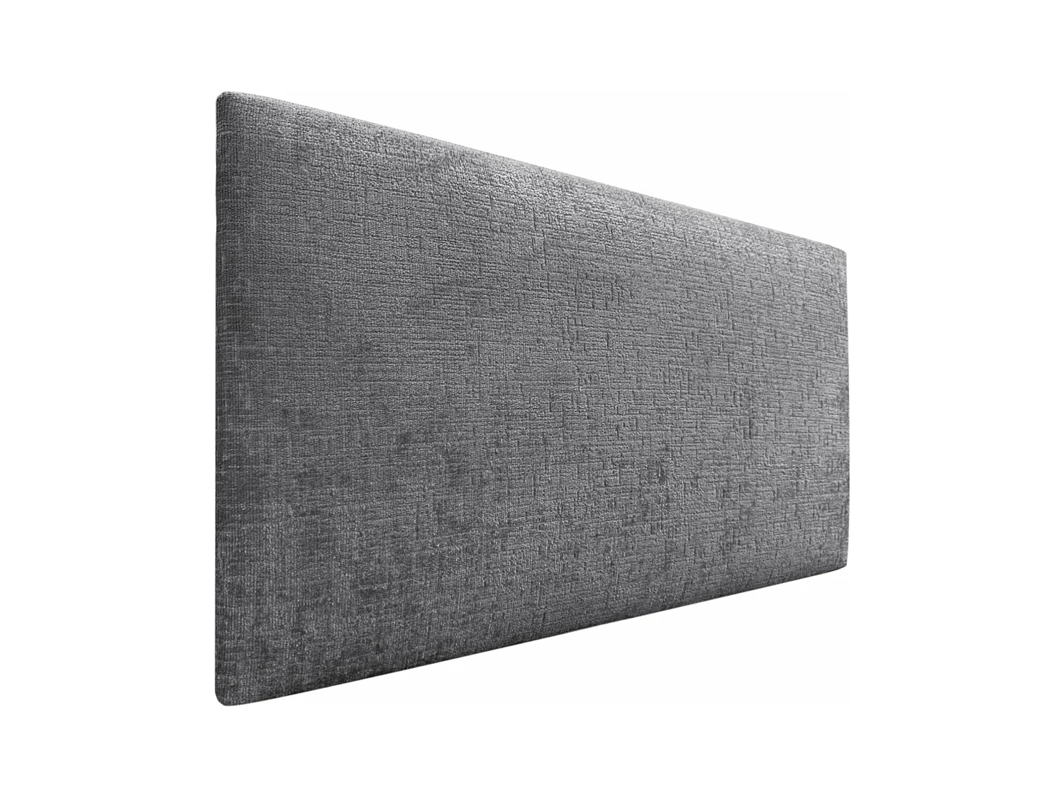 DHOME Tête de Lit en laine naturelle 110x50cm pour Lit 105/110 - Gris