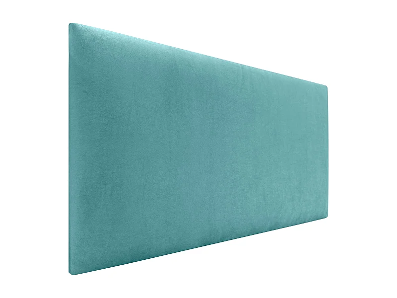 DHOME Tête de Lit Velours Lisse 110x60 Lits 105 - Turquoise