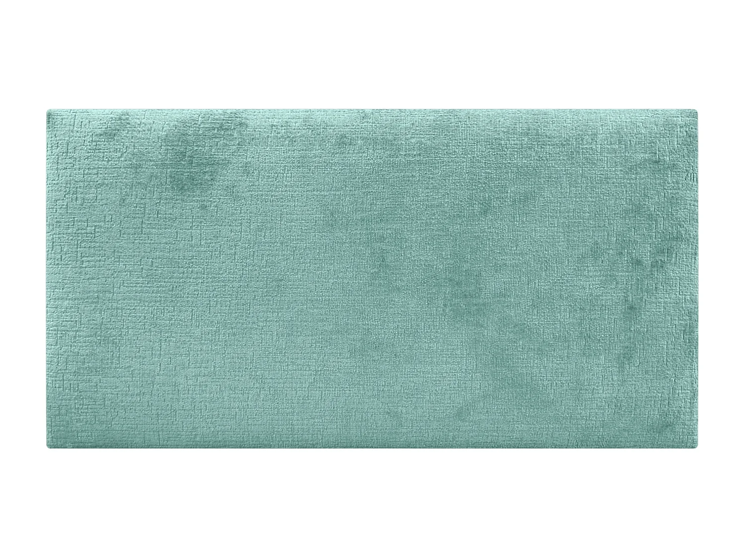 DHOME Tête de Lit en laine naturelle 90x50cm pour Lit 80/90 - Vert Aqua