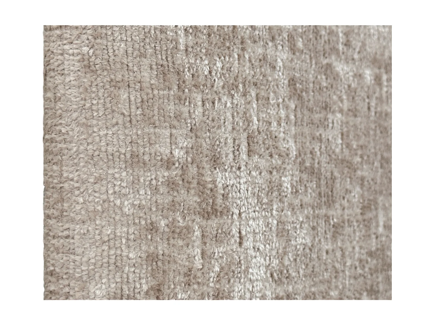 DHOME Kopfteil aus Naturwolle 105 x 105 cm mit Bettbeinen 105 – Beige