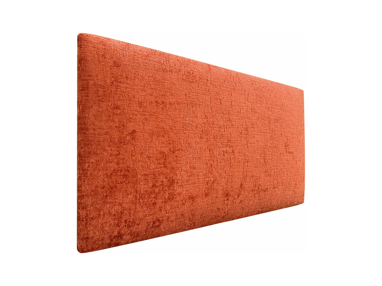 DHOME Tête de Lit en laine naturelle 110x50cm pour Lit 105/110 - Orange