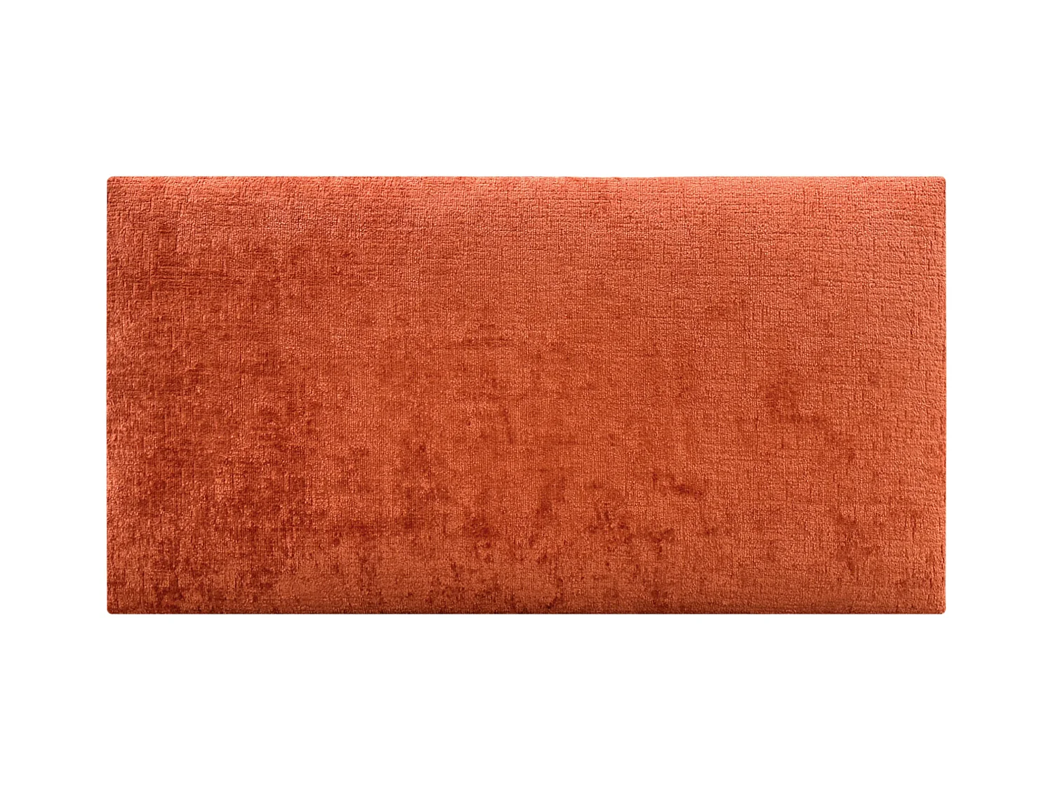DHOME Kopfteil aus Naturwolle, 105 x 60 cm, für 105 Betten – Orange