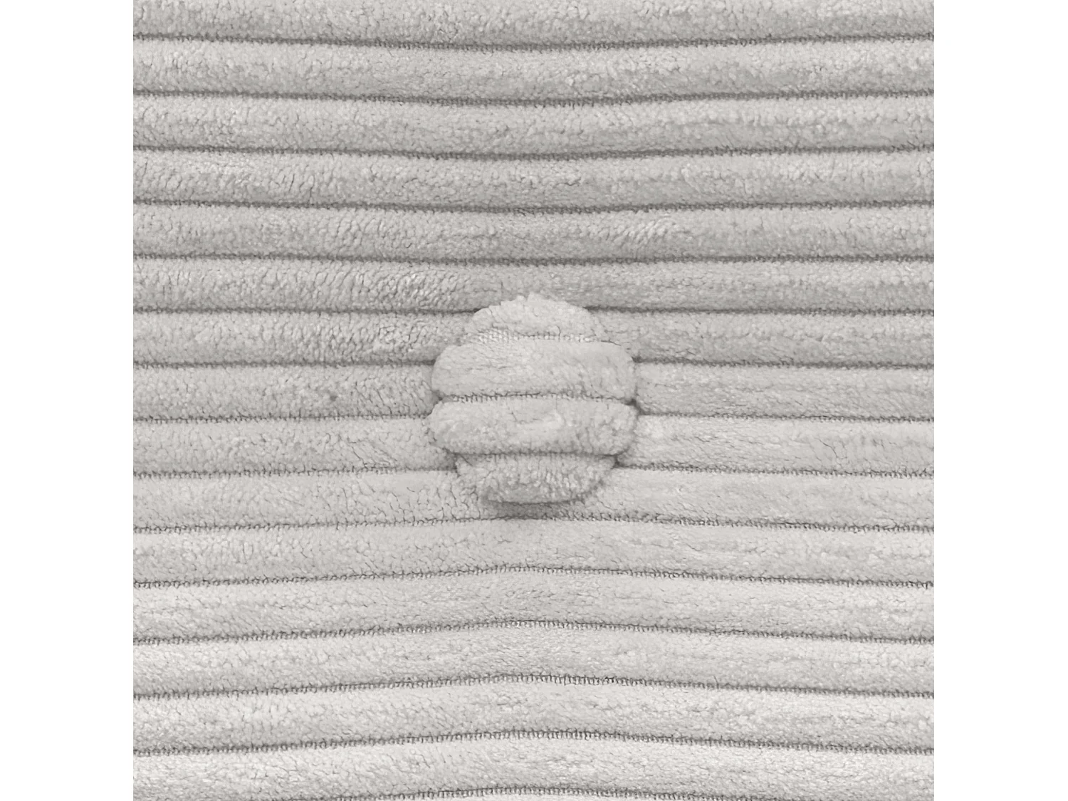 DHOME Cabeceira de veludo liso com botões 105x50 camas 105 - Branco Osso