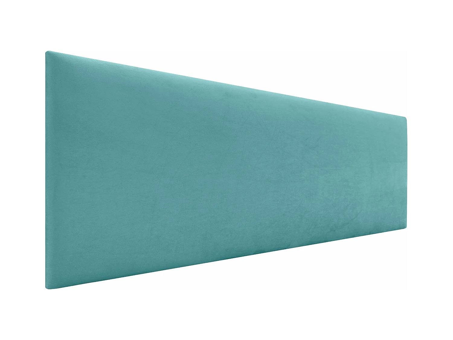 DHOME Tête de Lit Velours Lisse 150x60 Lits 150/160 - Turquoise