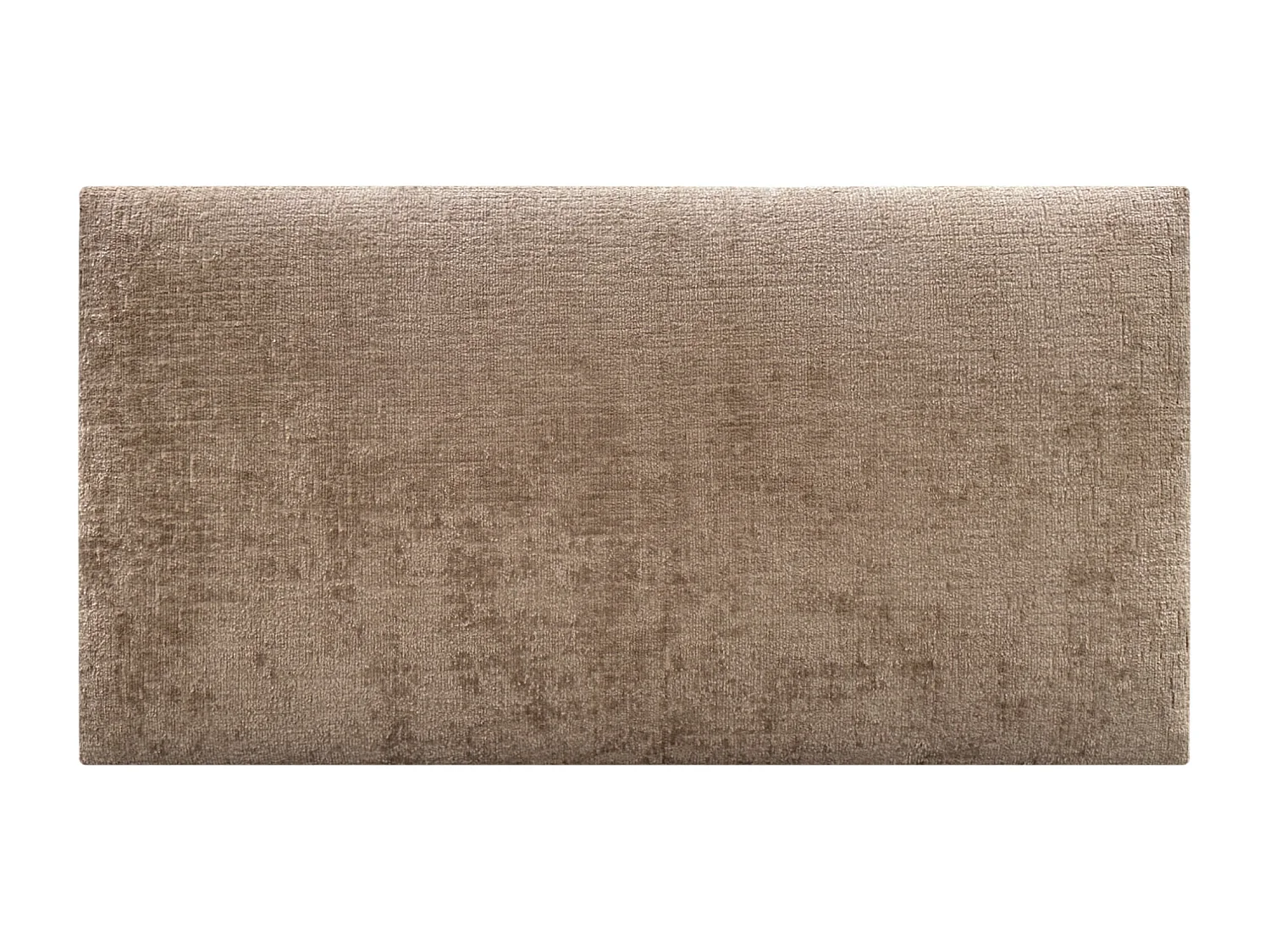 DHOME Kopfteil aus Naturwolle, 80 x 60 cm, für 80/90 Betten – Braun