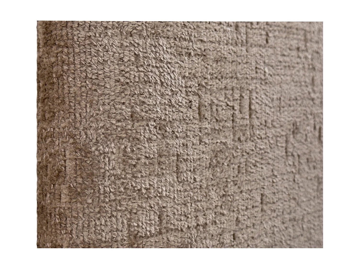 DHOME Tête de Lit en laine Naturelle 80x50cm pour Lit 80/90 - Marron