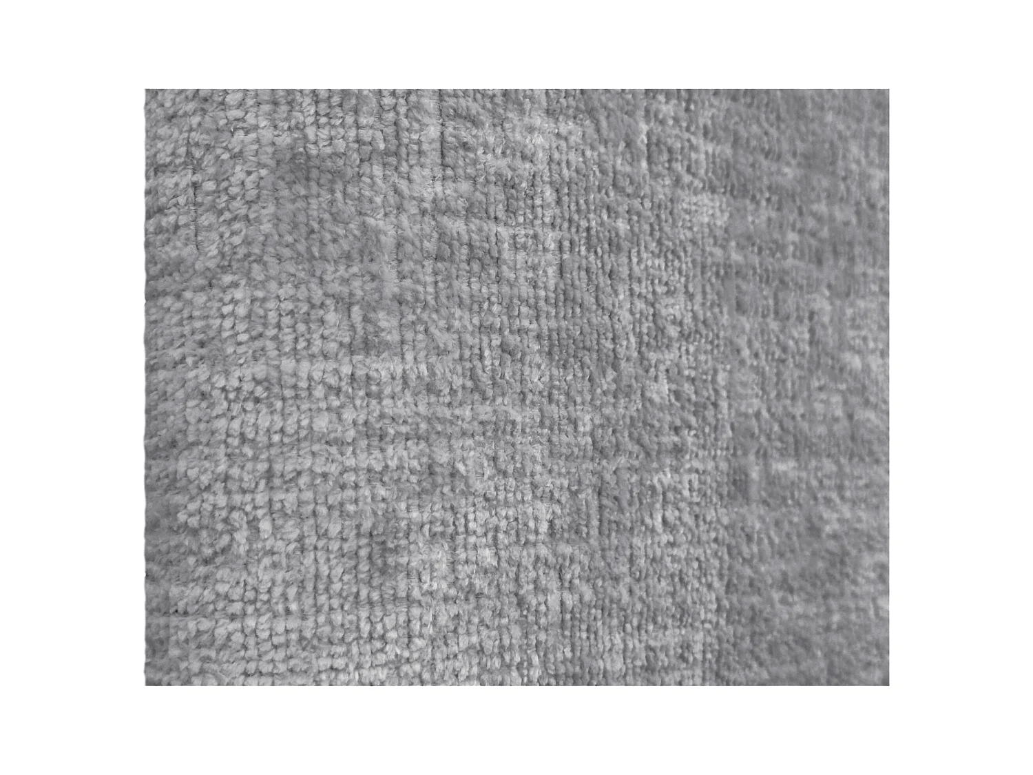 DHOME Kopfteil aus Naturwolle 95 x 115 cm mit Bettbeinen 90 – Hellgrau