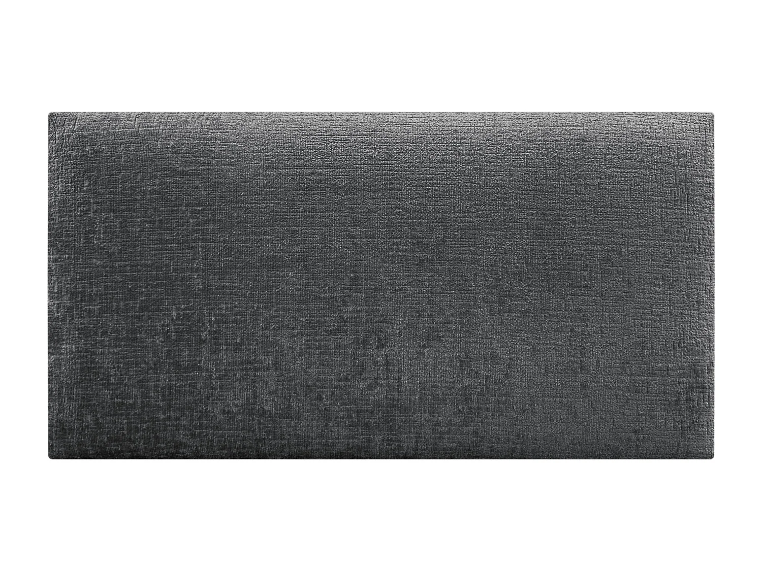 DHOME Tête de Lit en laine naturelle 105x50cm pour Lits 105 - Gris foncé