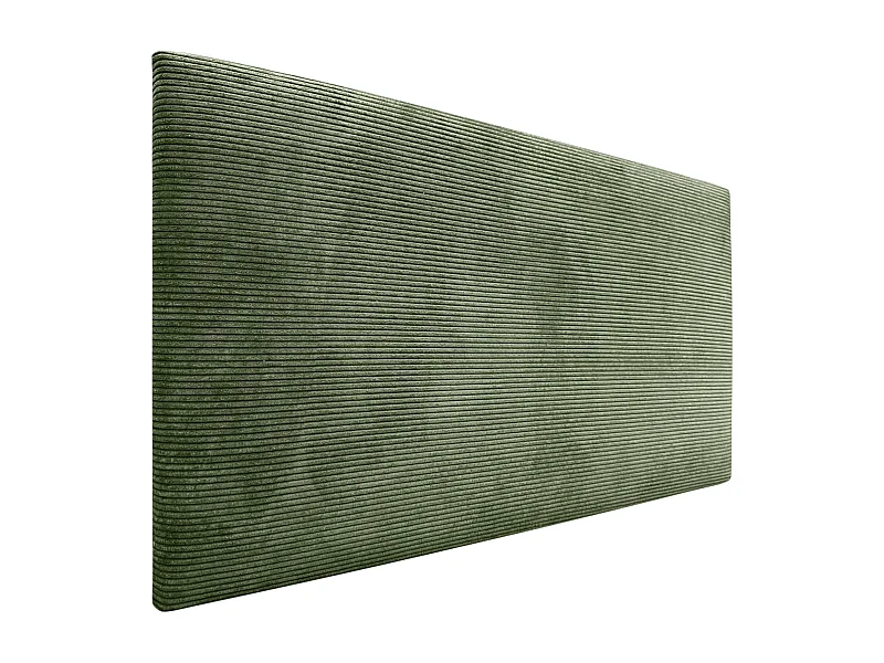 DHOME Plain Cord-Kopfteil 95x50 Betten 80/90 – Dschungelgrün