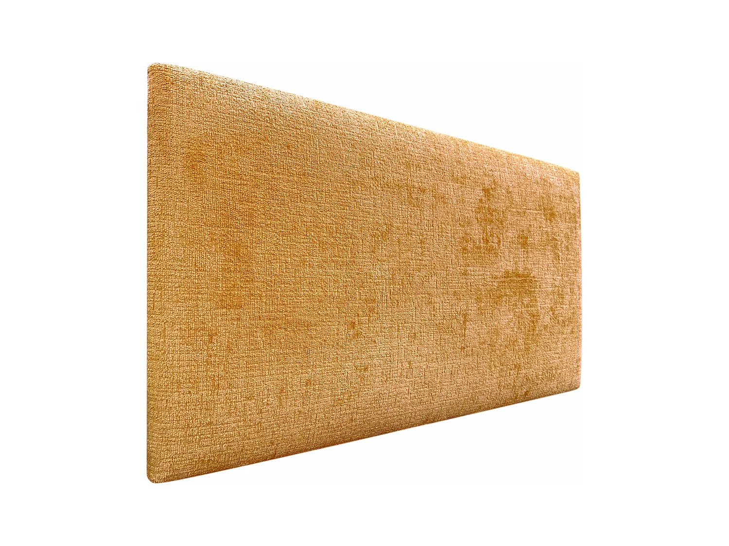 DHOME Tête de Lit en laine naturelle 95x50cm pour Lit 90 - Moutarde