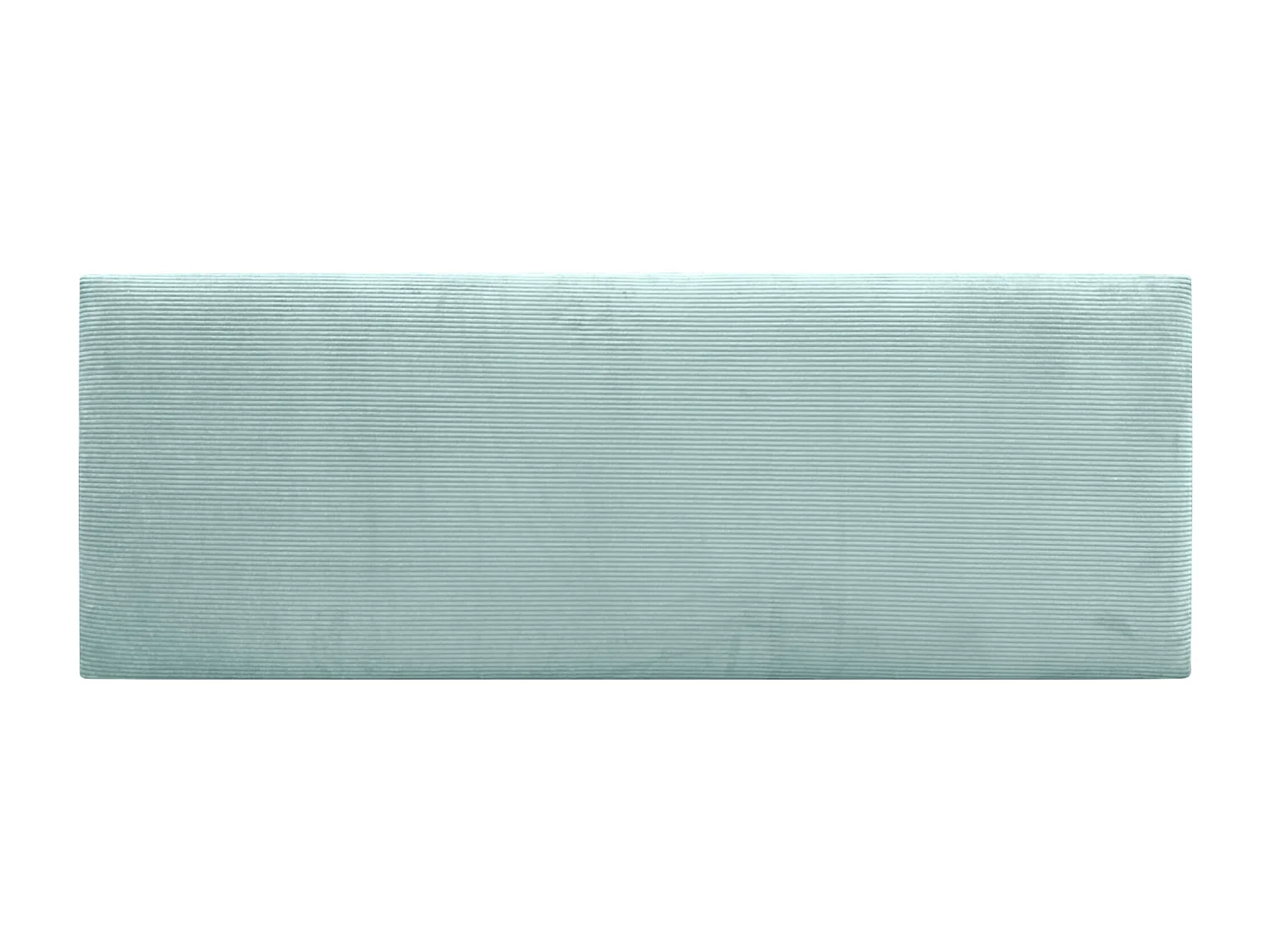 DHOME Tête de Lit Velours Côtelé Uni 145x60 Lits 120/135/140 - Vert Aqua