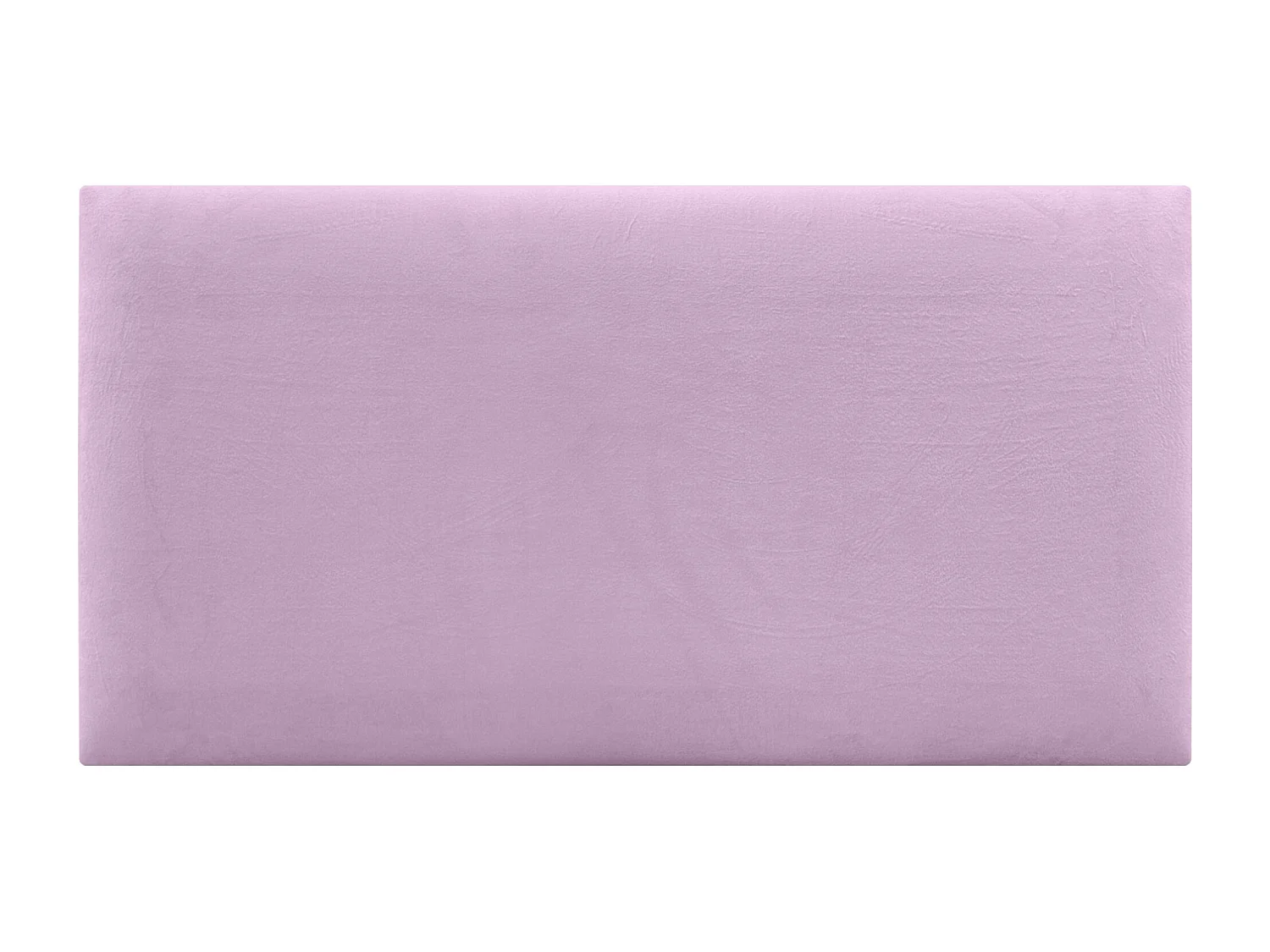 DHOME Tête de Lit Velours Lisse 80x60 Lits 80/90 - Rose